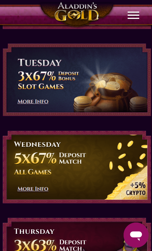 Aladdingold Casino mobile